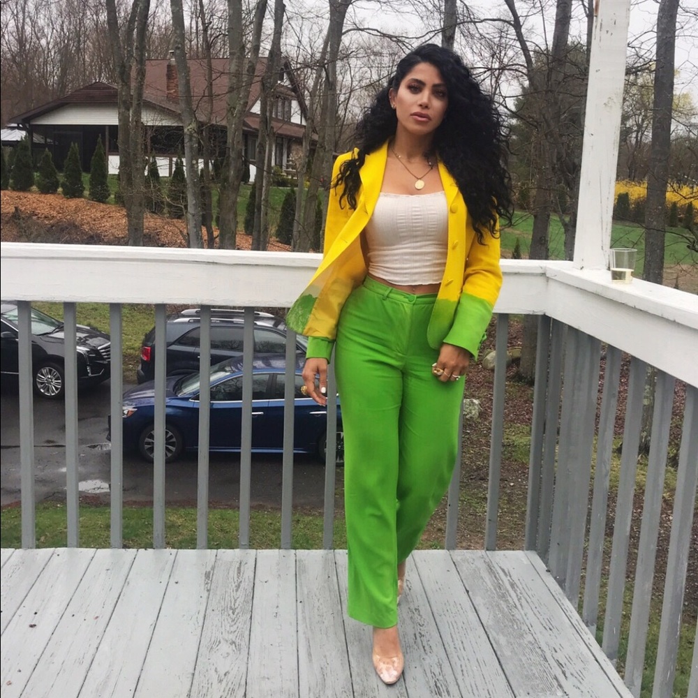 Moschino Couture jacket suit